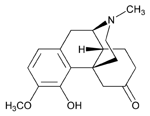 Hydrocodone molecule.gif